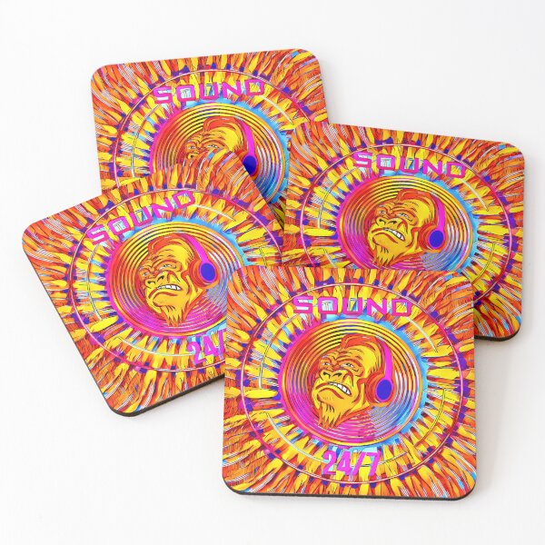 Item preview, Gorilla sound pop art designed and sold by umfhn.