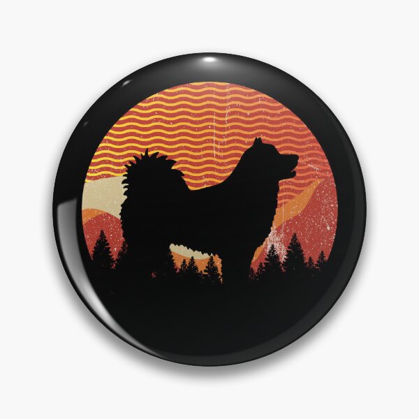 Item preview, Distressed Wavy Lines Sky Siberian Husky Dog Gift  designed and sold by Guarddogdrive.