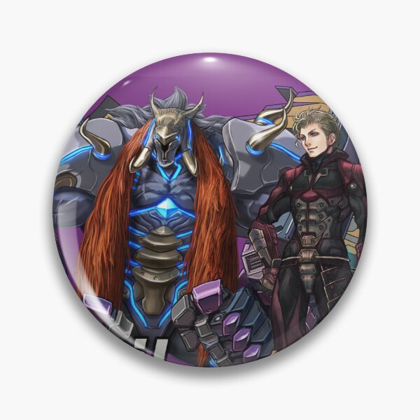 Item preview, Mikhail and Cressidus (Xenoblade Chronicles 2) designed and sold by VelvetZone.