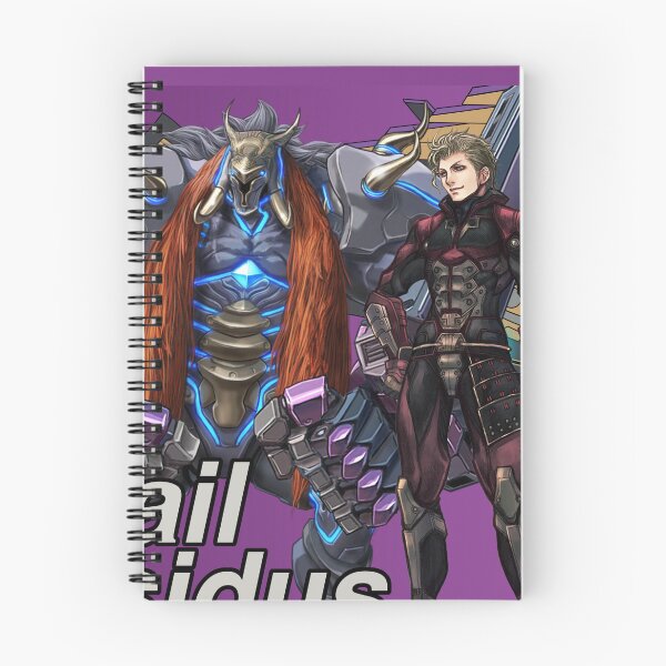 Artikelvorschau, Mikhail und Cressidus (Xenoblade Chronicles 2) entworfen und verkauft von VelvetZone.