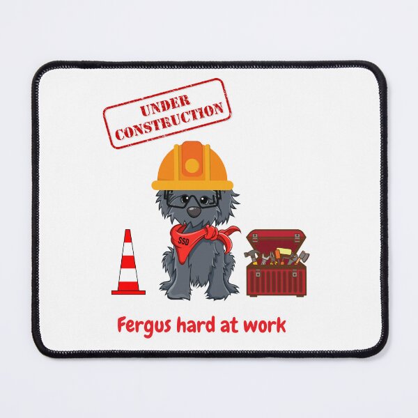 Item preview, The Dood, Dog At Work designed and sold by SportyDogShop.