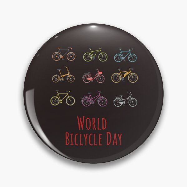 Item preview, World bicycle day, designed and sold by danielsubero.