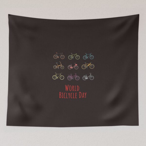 Item preview, World bicycle day, designed and sold by danielsubero.