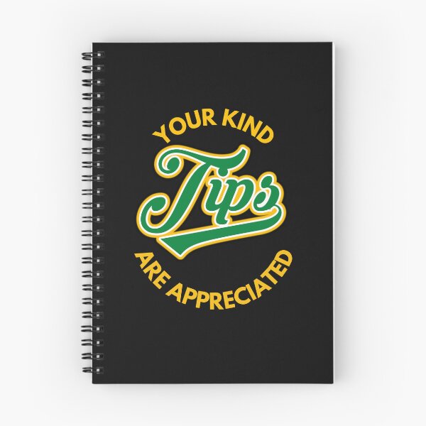 Item preview, Your Kind Tips Are Appreciated Green x Yellow Font | Customer Service Appreciation designed and sold by deliverylife.