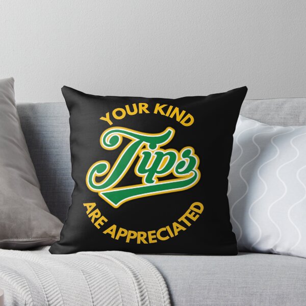 Item preview, Your Kind Tips Are Appreciated Green x Yellow Font | Customer Service Appreciation designed and sold by deliverylife.