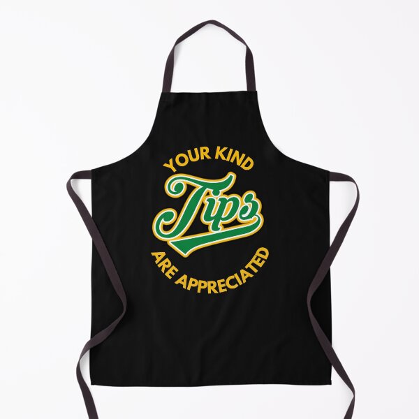 Item preview, Your Kind Tips Are Appreciated Green x Yellow Font | Customer Service Appreciation designed and sold by deliverylife.