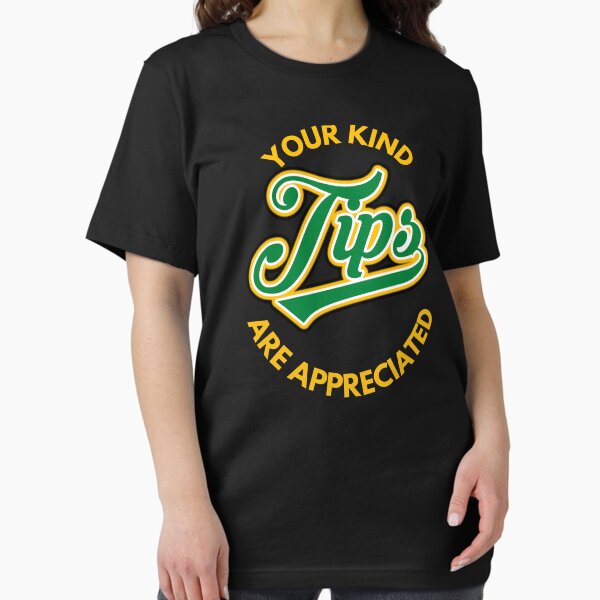 Item preview, Your Kind Tips Are Appreciated Green x Yellow Font | Customer Service Appreciation designed and sold by deliverylife.