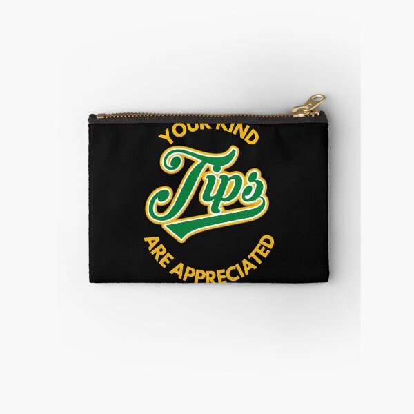 Item preview, Your Kind Tips Are Appreciated Green x Yellow Font | Customer Service Appreciation designed and sold by deliverylife.