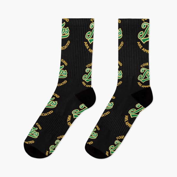 Item preview, Your Kind Tips Are Appreciated Green x Yellow Font | Customer Service Appreciation designed and sold by deliverylife.