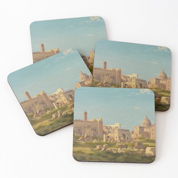 Item preview, The Roman Forum | Henri-Joseph Harpignies | Roman Architecture Archeology Art designed and sold by CJET.
