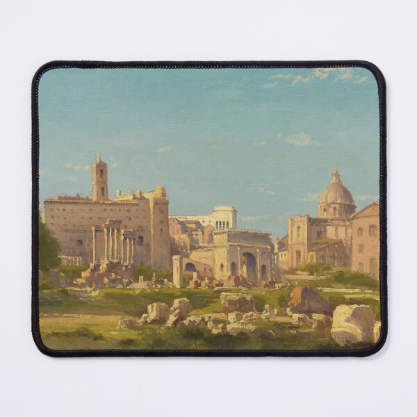 Item preview, The Roman Forum | Henri-Joseph Harpignies | Roman Architecture Archeology Art designed and sold by CJET.
