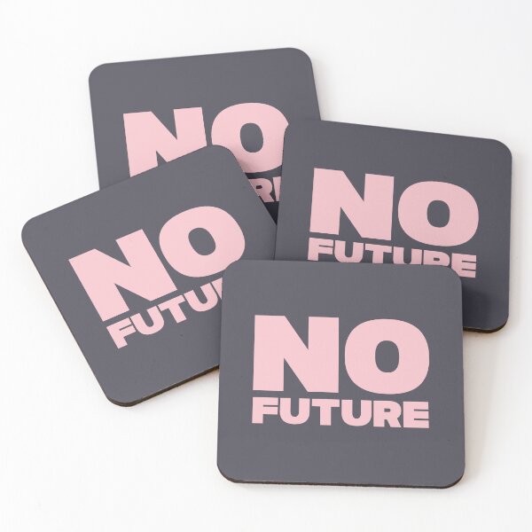 Item preview, No future, pink designed and sold by perezzzoso.
