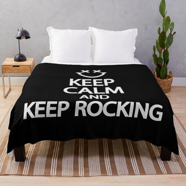 Item preview, Keep calm and keep rocking designed and sold by Colorfulandfun.