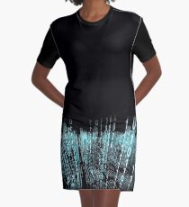 Binäre Matrix T-Shirt Kleid