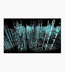 Binary Matrix Photographic Print