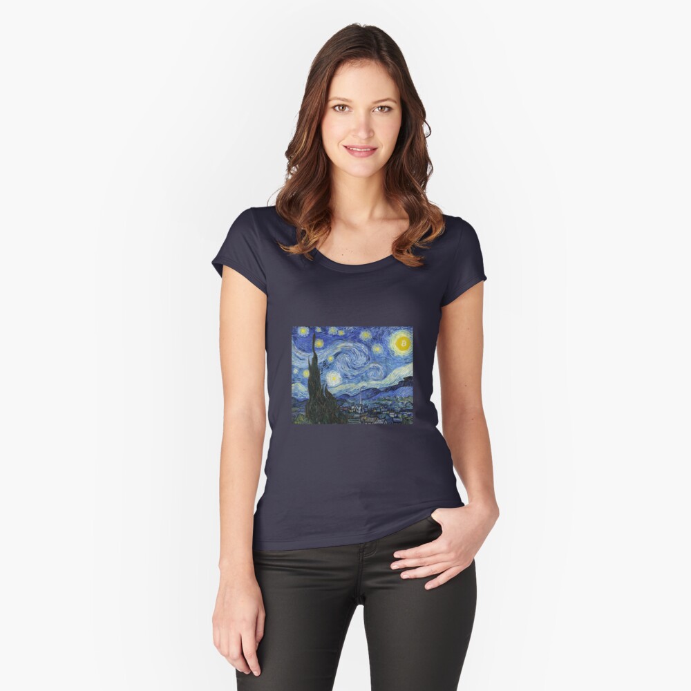 Item preview, Fitted Scoop T-Shirt designed and sold by Phneepers.