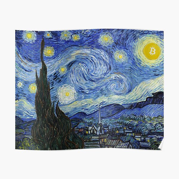 The Bitcoiny Night Poster