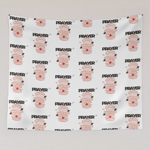 Item preview, Prayer, Because Teachers Can't Live on Apple Alone - White, Black, Pink, Brown designed and sold by TheReporter1.
