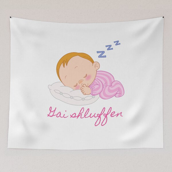 Item preview, Gai shluffen -Funny Yiddish Quotes designed and sold by MikeMargolisArt.