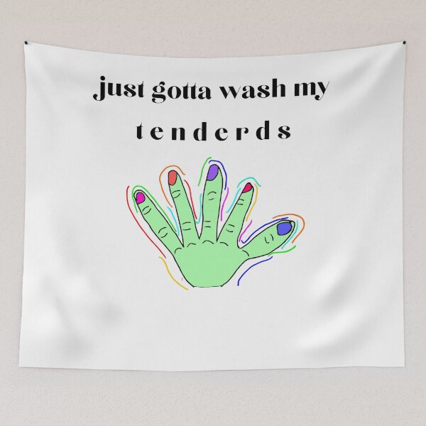 Item preview, Just Gotta Wash My Tenderds designed and sold by GentlyUsedLamp.