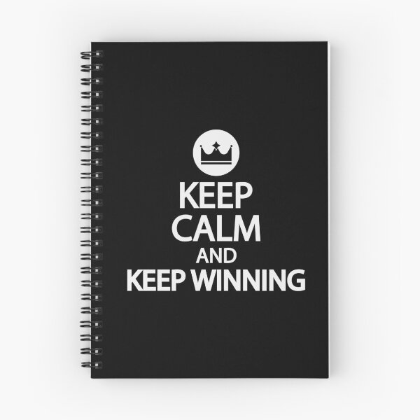 Item preview, Keep calm and keep winning designed and sold by Colorfulandfun.