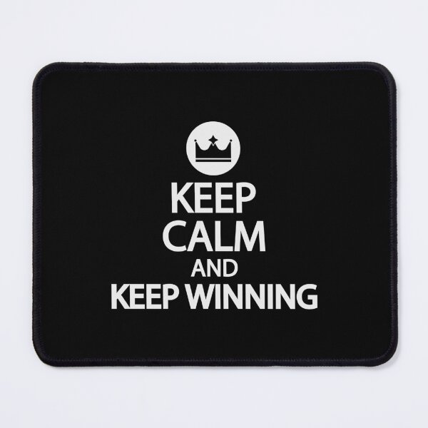 Item preview, Keep calm and keep winning designed and sold by Colorfulandfun.