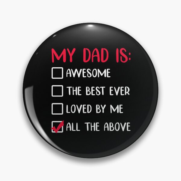 Item preview, My Dad is Awesome The Best Ever Loved By Me All The Above - Newborn Outfit Cute Baby Clothes designed and sold by T-shirt For You.