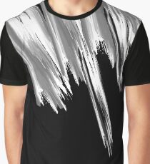 White Splatter Graphic T-Shirt