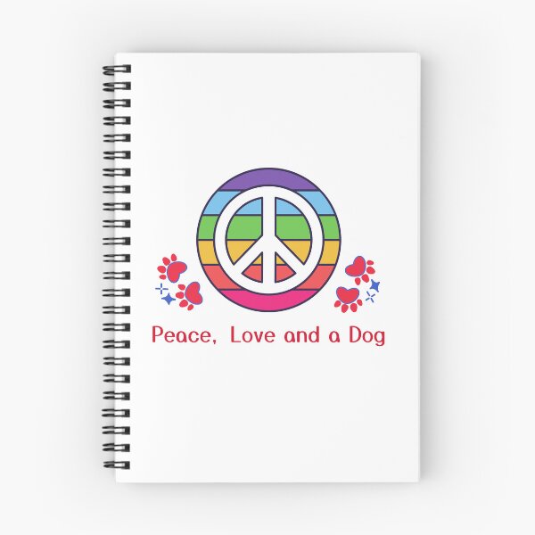 Item preview, Peace Love And A Dog, Dog Love Is The Best designed and sold by SportyDogShop.