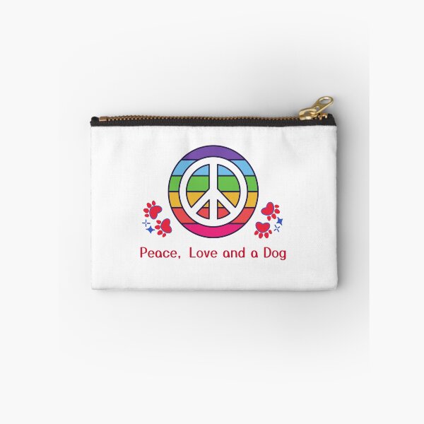 Item preview, Peace Love And A Dog, Dog Love Is The Best designed and sold by SportyDogShop.