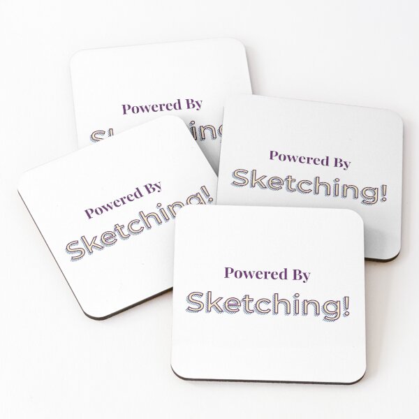 Item preview, Powered By Sketching designed and sold by cooldesignsalot.