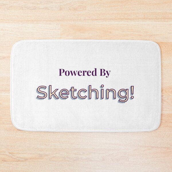 Item preview, Powered By Sketching designed and sold by cooldesignsalot.
