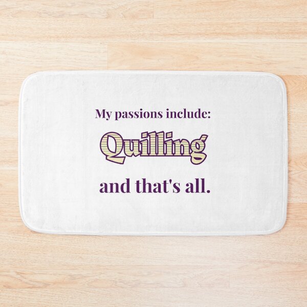 Item preview, Quilling is my passion designed and sold by cooldesignsalot.