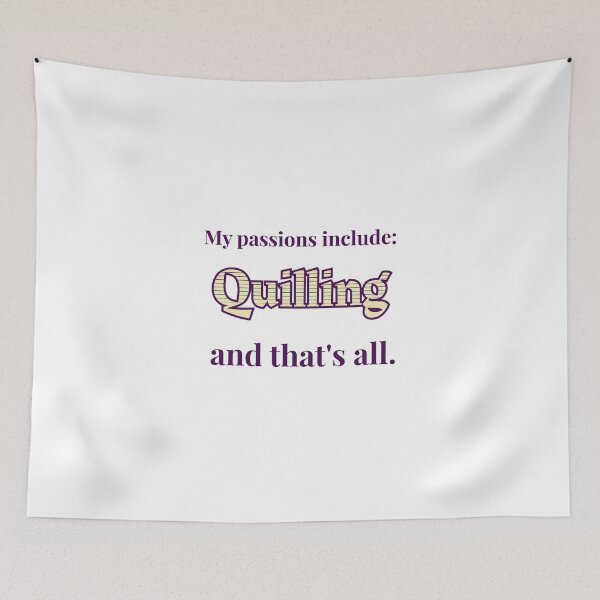 Item preview, Quilling is my passion designed and sold by cooldesignsalot.