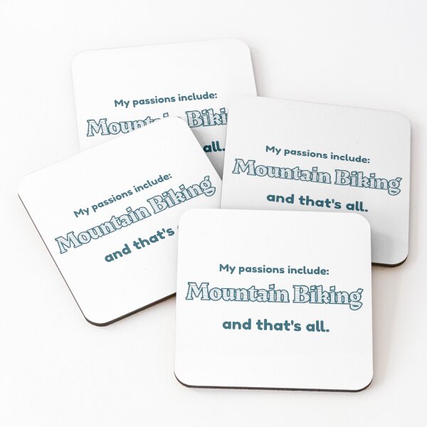 Item preview, Mountain Biking is my passion designed and sold by cooldesignsalot.
