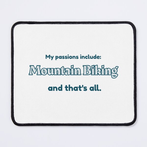 Item preview, Mountain Biking is my passion designed and sold by cooldesignsalot.