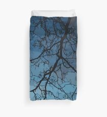 Bare Branches At Dusk Duvet Cover