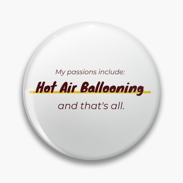 Item preview, Hot Air Ballooning is my passion designed and sold by cooldesignsalot.