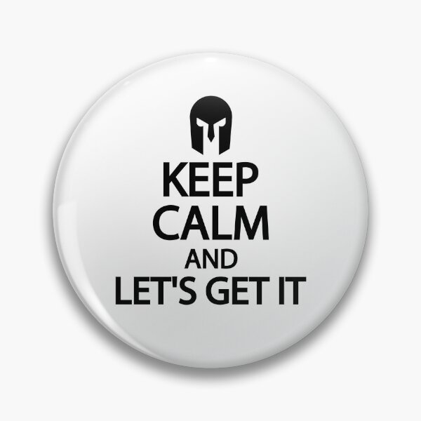 Item preview, Keep calm and let's get it designed and sold by Colorfulandfun.