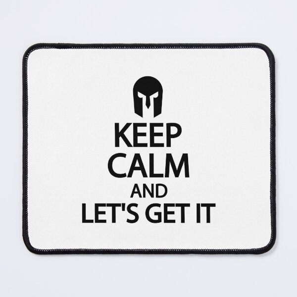 Item preview, Keep calm and let's get it designed and sold by Colorfulandfun.