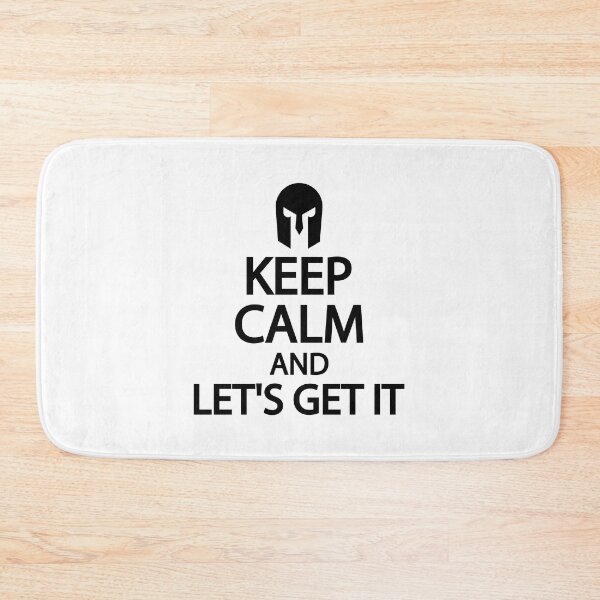 Item preview, Keep calm and let's get it designed and sold by Colorfulandfun.