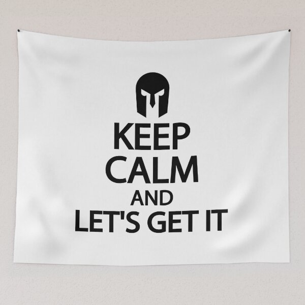 Item preview, Keep calm and let's get it designed and sold by Colorfulandfun.