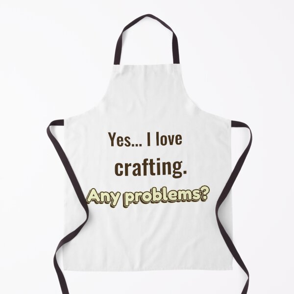 Item preview, I love Crafting designed and sold by cooldesignsalot.
