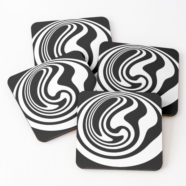 Item preview, Black and White whirl designed and sold by Lara Rouse.