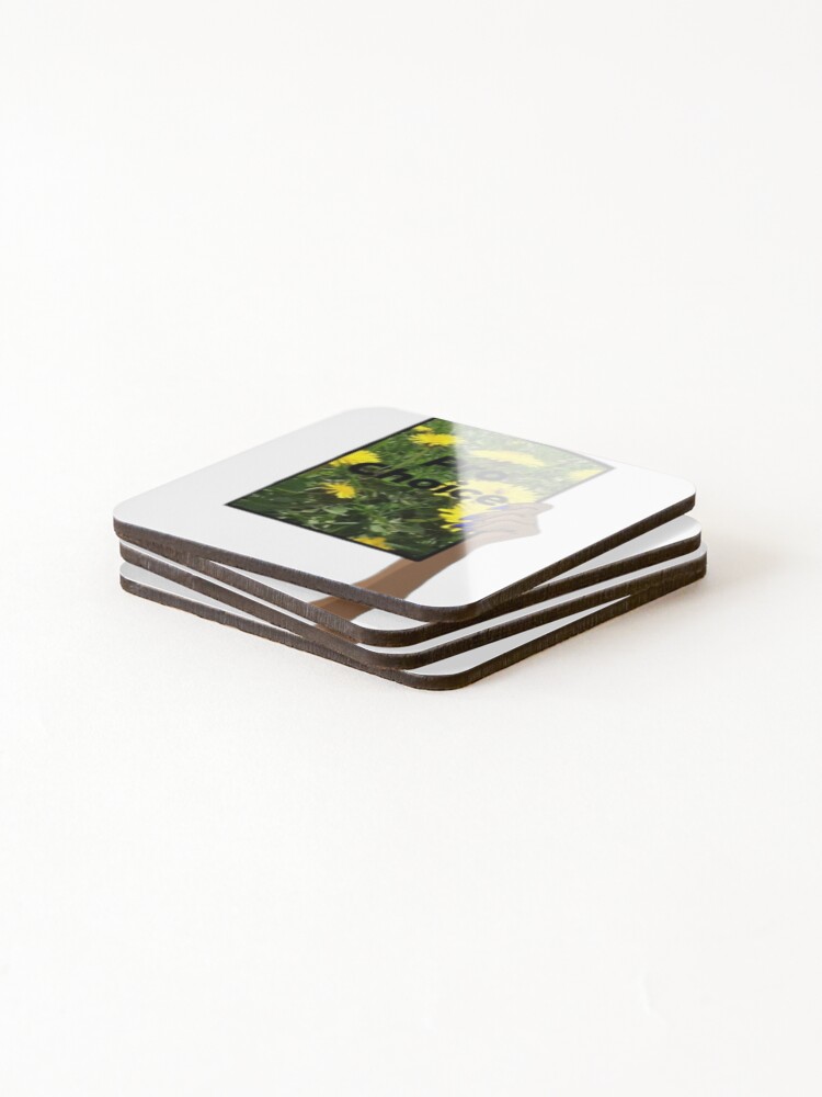 Thumbnail 4 of 5, Coasters (Set of 4), Pro choice designed and sold by Artistkhg.