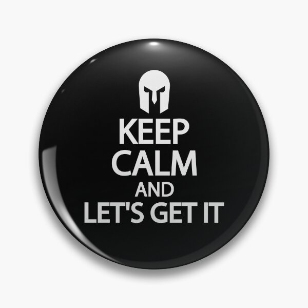 Item preview, Keep calm and let's get it designed and sold by Colorfulandfun.