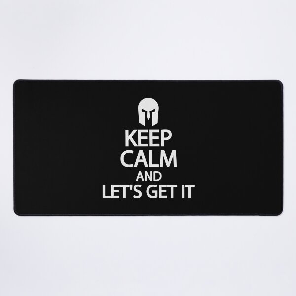 Item preview, Keep calm and let's get it designed and sold by Colorfulandfun.