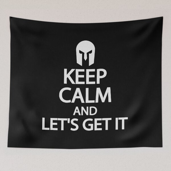 Item preview, Keep calm and let's get it designed and sold by Colorfulandfun.