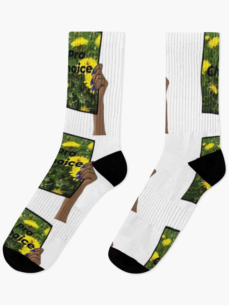 Thumbnail 1 of 5, Socks, Pro choice designed and sold by Artistkhg.