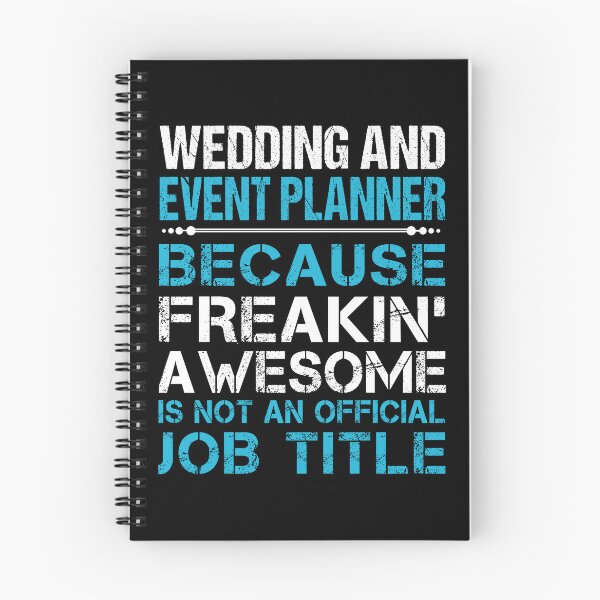 Item preview, Wedding And Event Planner T Shirt - Freaking Awesome Gift Item Tee designed and sold by watkinsmat.